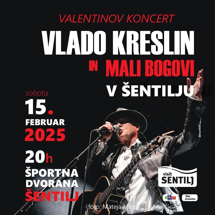 VALENTINOV KONCERT: VLADO KRESLIN IN MALI BOGOVI